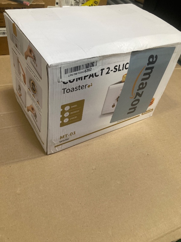 Photo 1 of 2 Slice Toaster, Retro Bread Toaster with LED Display, Extra Wide Slots Toasters with 6 Bread Shade Settings, Bagel, Cancel, Defrost Function, Stainless Steel with High Lift Lever, Removal Crumb Tray