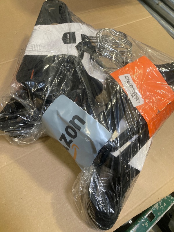 Photo 1 of Amazon Basics Kids Velvet, Non-Slip Clothes Hangers for Infant and Toddler, 11.6 in (for baby clothes), Pack of 50, Black