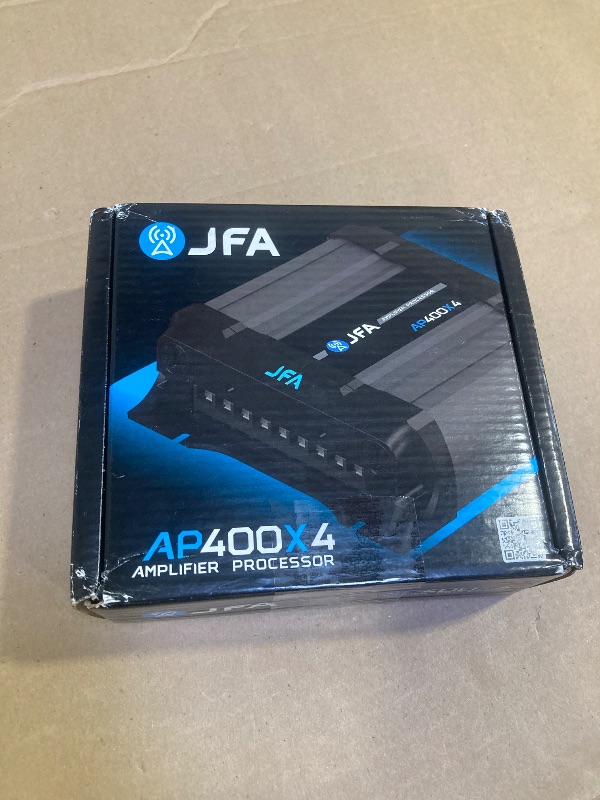 Photo 1 of 2-in-1 Built-in Audio Processor & Car Amplifier 400X4 Class D for Car & Motorcycle Full Range with 4 Channels 400 Watts RMS 2 Ohm - Professional Quality Sound - 2025 Best Performance Award