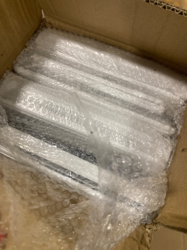 Photo 1 of Acrylic Display Case for Collectibles with LED Light, 3 Layer Adjustable Figure Display Case with Magnetic Door, Lighted Display Box Stackable Clear Blind Box for Action Figure, Popmart, 4 Pack