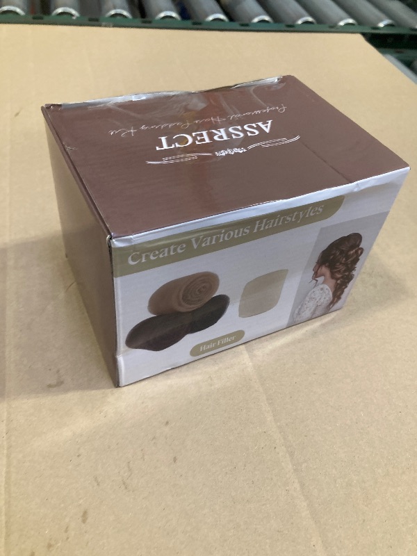 Photo 1 of 70 * 5"Updo Hair Hair Bumps, Volume Insert Kit Accessories with 20 Bobby Pins, 20 U-Shape Pins, 2 Duckbill Clips, 3 Hair Ties Ponytail Volumizer For Bun, Wedding, Party (Brown)