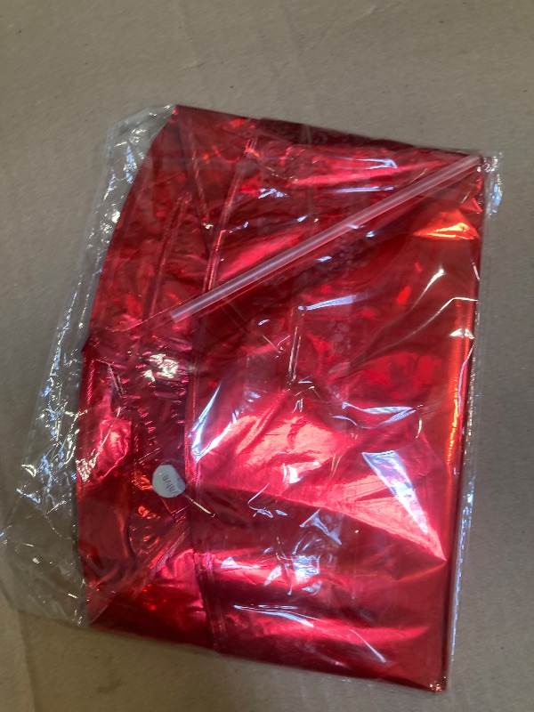 Photo 1 of 12Pcs Red Round Foil Balloons, 22" 15" 10" 4D Ball Balloons, Metallic Red Foil Balloon for Wedding Birthday Graduation Christmas New Year Party Decoration Supplies Backdrops