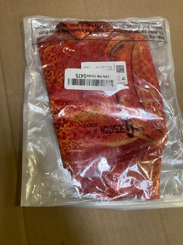 Photo 1 of 6 Pieces Giant Lobster Crawfish Balloons Simulation Sea Animal Foil Balloons for Birthday Party Decoration Home Office Party Favors Supplies(Realistic)