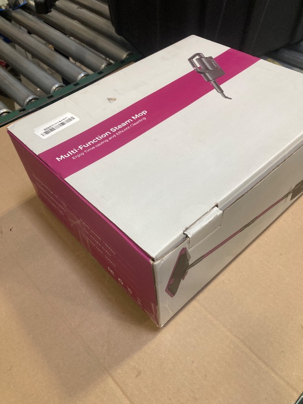 Photo 1 of 12-in-1 Steam Mop, Steam Cleaner Detachable, Extendable Hose, 23FT Power Cord, 440ml Removable Tank, 260°F Floor Steamer, 3-Level Control, Multi-Purpose for Hardwood, Tile, Grout, Windows, Kitchen