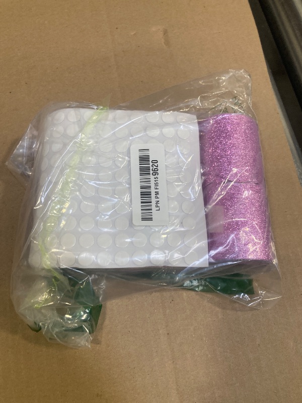 Photo 1 of 6 Rolls 196.8 Ft Glitter Bulletin Board Borders Set - Purple Bulletin Board Decorations for Office, School Classroom Decor, Teachers & Home DIY - Classroom Bulletin, Christmas & Birthday Parties