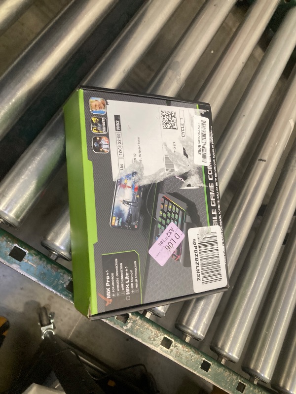 Photo 1 of 4 in 1 Mobile Game Combo Pack, One Handed Gaming Keyboard, Mouse, Converter & Adjustable Phone Stand, Half Keyboard for Mobile Phone Gaming, Fast Charging, No Latency