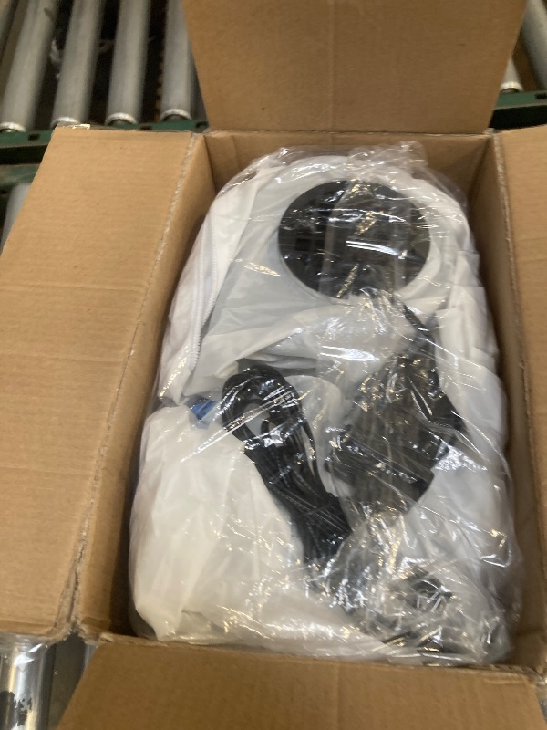 Photo 1 of 7 FT Tall Christmas Inflatables Nativity Scene with Angel Archway Outdoor Decorations, Blow Up Nativity Set LED Lighted The Birth of Jesus Scene Christmas Outdoor Inflatable Decor for Yard Garden