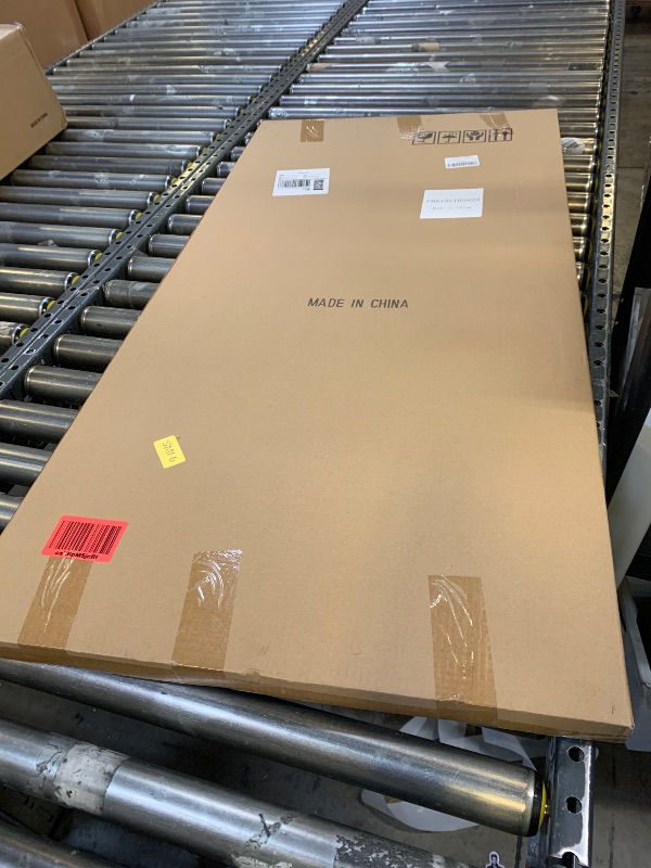 Photo 1 of (Unknown Details) Large Blue and Gold Canvas Wall Art