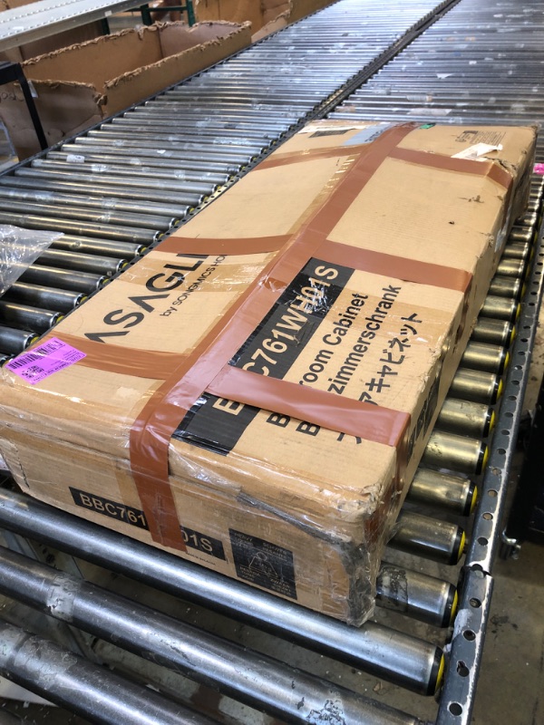 Photo 1 of White Bathroom Cabinet