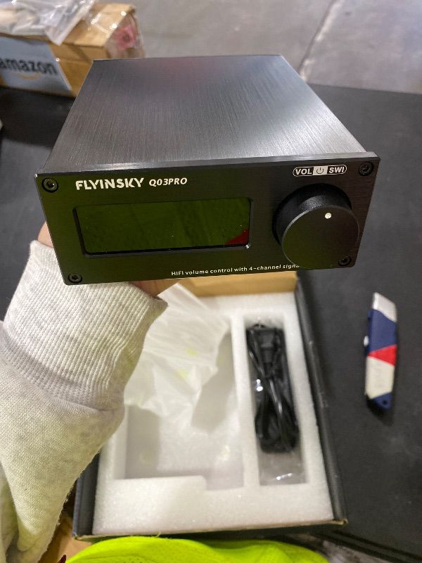 Photo 1 of FLYINSKY HiFi Q03Pro CS3310 Remote Preamplifier
volume controlled