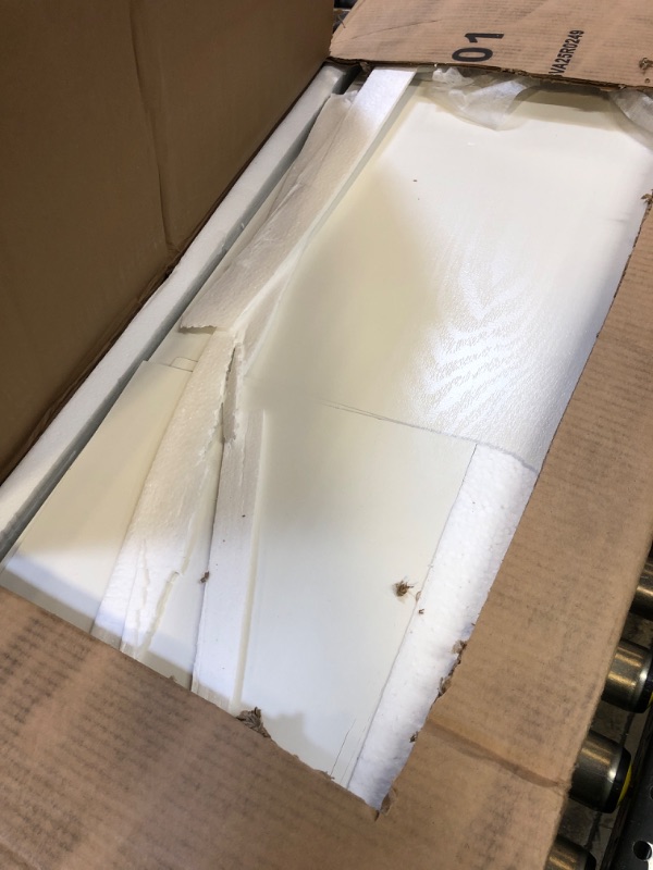 Photo 1 of (UNKNOWN DETAILS) Entertainment Center - White