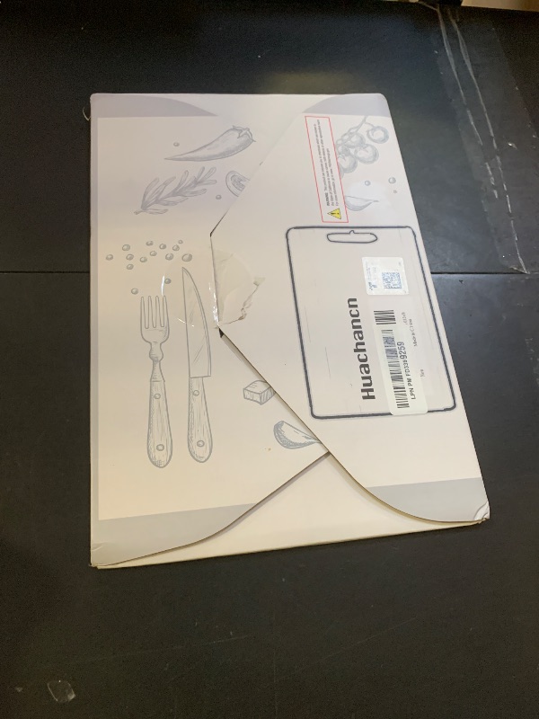 Photo 1 of 100% Titanium Cutting Board for Kitchen - Dishwasher Safe Chopping Boards with Handle, Reversible Charcuterie Board for Home Counter Outdoor Camping Housewarming Gifts for Women (13 x 9.1)