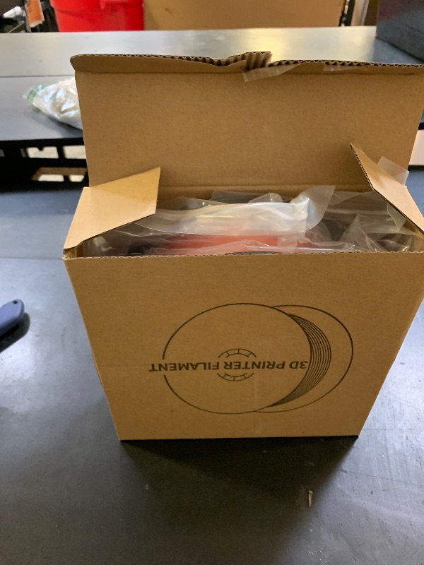 Photo 1 of 1.75mm PLA Filament Gradient Rainbow Translucent Peach Pink 3D Printer Filament, 1kg (2.2lbs) Spool Neatly Wound Hassle-Free 3D Printing PLA Filament Fit Most FDM Printer