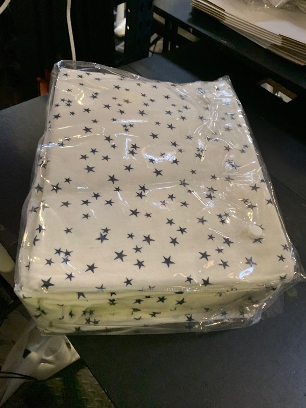 Photo 1 of Intelligent Design Cozy Soft 100% Cotton Flannel Print Animals Stars Cute Warm, Ultra Soft Cold Weather Sheet Set Bedding, Twin XL, Blue Stars 3 Piece