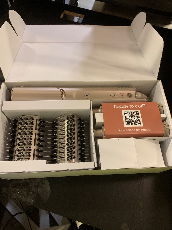 Photo 1 of Shark HD430 FlexStyle Air Styling & Drying System, Powerful Hair Dryer Brush & Multi-Styler with Auto-Wrap Curlers, Paddle Brush, Oval Brush, Concentrator Attachment, Stone