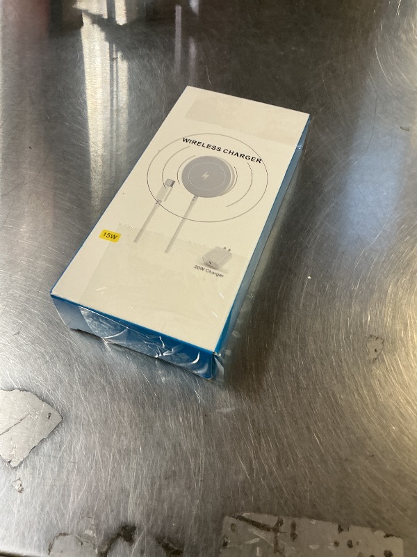 Photo 1 of [Apple MFi Certified]Magnetic Wireless iPhone Charger Magsafe Charger,6FT 15W Fast Phone Charging Pad Wireless Magnetic Charge for iPhone 17/17Air/16 Pro Max/16 Plus/15 Pro Max/14/13/12/AirPods3/2/Pro