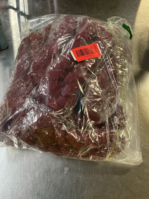 Photo 1 of 12 Pack 120 Inch Burgundy Cheesecloth Table Runner Boho Rustic Gauze Sheer Romantic 10 FT Long Cheese Cloth Table Runner for Bridal Baby Shower Wedding Party Birthday Holiday Home Easter Decor