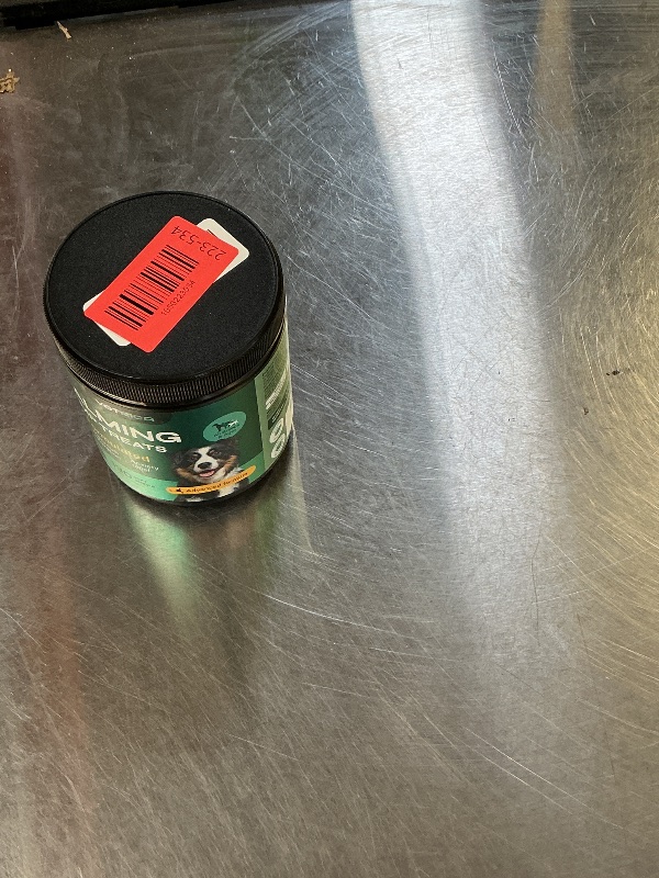 Photo 1 of ?alming ?hews for Dogs Anxiety Relief - Dog Anxiety Relief Supplement - Soft Calming Chews - Dog Calming Treats for Storms, Separation, Fireworks, Vet Visits, Travel, Grooming, Barking, Chewing