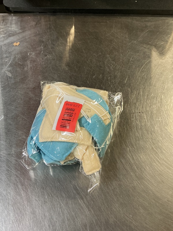 Photo 1 of 1/2 Way to One Birthday Decorations Blue Beige Handmade Felt Pre-Strung Half Way to One Sign Banner with Heart for 6 Months Birthday Baby Boy Decorations Party Nursery Home Wall Fireplace Decor