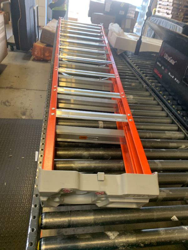 Photo 1 of 12-Ft. Step Ladder, Fiberglass, Type IA, 300-Lb. Duty Rating