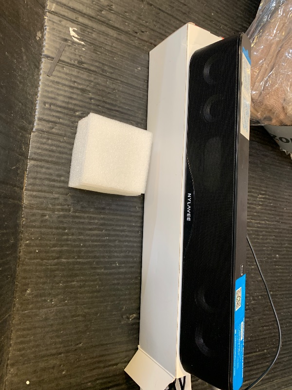 Photo 1 of Computer Speakers, HiFi Sound Quality Computer Sound Bar, USB Powered PC Speakers, Bluetooth 5.0 and 3.5mm Aux-in Computer Speakers for Desktop, Laptop, PCs, Monitor, Tablets, Xbox, Gaming Speakers