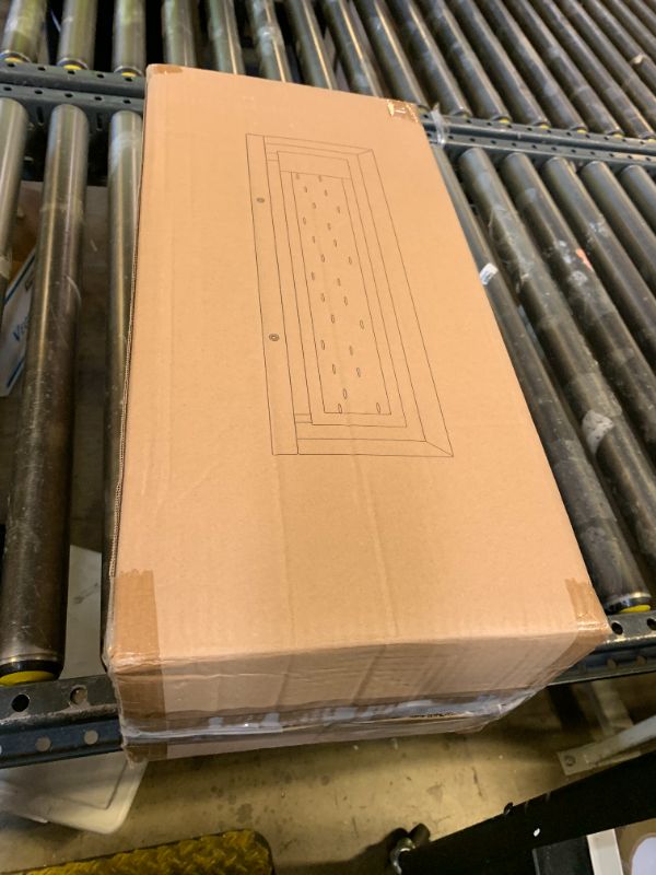 Photo 1 of OUPAVOCS LED Outdoor Wall Lights, Exterior Black Front Porch Light Wall Mount, Modern Light Fixtures, Large LED Wall Sconce with seeded Glass, Outside Patio Lights Fixture for House, Garage, Entryway