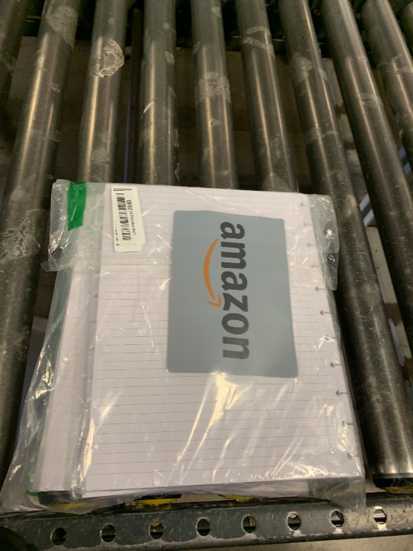 Photo 1 of (3-Pack) Letter Size Discbound Refill Paper, 11 Disc Paper Refill for Note-Taking System Discbound Planner, 300Sheets / 600Pages Discbound Paper, 100gsm, White, 8.5'' x 11''