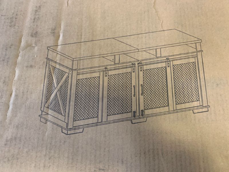 Photo 1 of BROWN CABINET