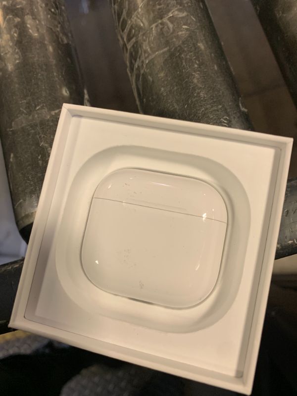 Photo 1 of Apple AirPods 4 Wireless Earbuds, Bluetooth Headphones, with Active Noise Cancellation, Adaptive Audio, Transparency Mode, Personalized Spatial Audio, USB-C Charging Case, Wireless Charging, H2 Chip