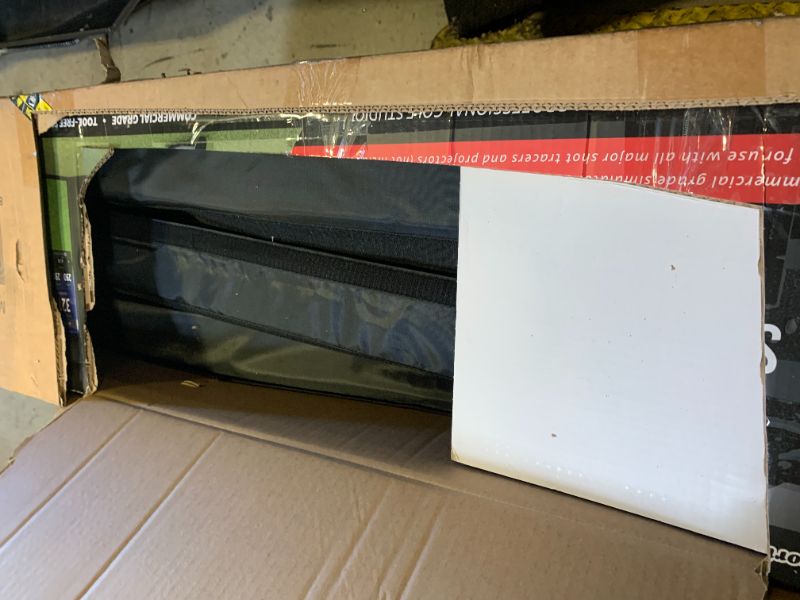 Photo 1 of GoSports 14 x 8 ft Golf Simulator Enclosure Net - Complete Set with Frame and HD Impact Screen Kit