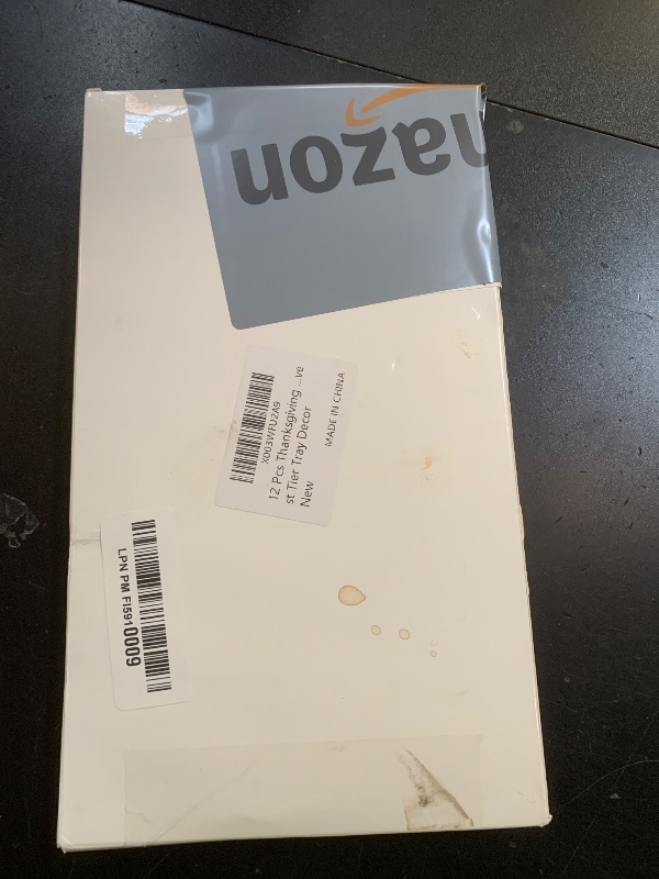 Photo 1 of  12 pcs Thanksgiving Tier Tray Decor