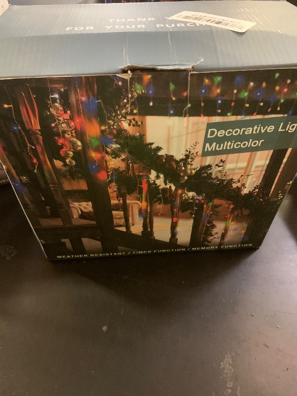 Photo 1 of 1620LED 164ft Christmas Lights, 360Drops 12 Modes Multicolor Christmas String Lights Outdoor Dimmable, Waterproof Christmas Decoration Fairy Lights with Timer for Indoor Eaves Party Patio Window Fence