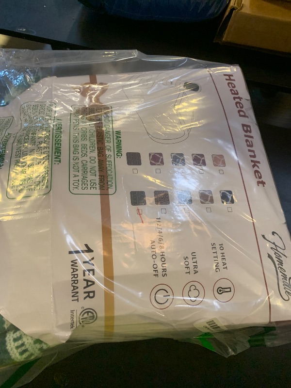 Photo 1 of *INCOMPLETE** Homemate Heated Blanket Electric Full Size - 72“x84“ Heating Blanket with 10 Fast Heat Levels 8 Hours Auto Off Ultra Soft Cozy Flannel Over-Heated Protection ETL Certification Keep Warming in Home