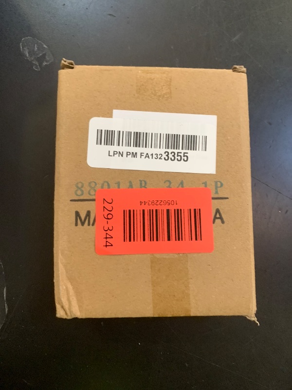 Photo 1 of 3x4 Picture Frame, Brass Metal Photo Frames with HD Glass, Fits 2x3 with Mat or 3 x 4 without Mat, Display for Wall and Table, 1 Pack