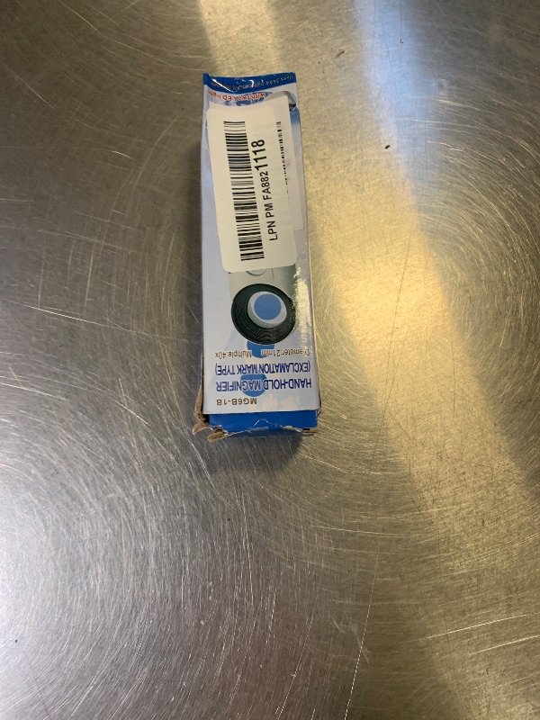 Photo 1 of 1 PCS 40X Handheld Magnifier Magnifying Glass Loupe Lens for Reading Jewelry Watch Repair Tool with 2 LED Light