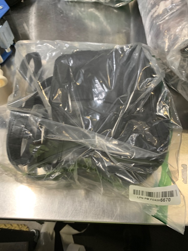 Photo 1 of Genuine Soft Leather Cross Body Bag with Front Organizer Wallet,Black