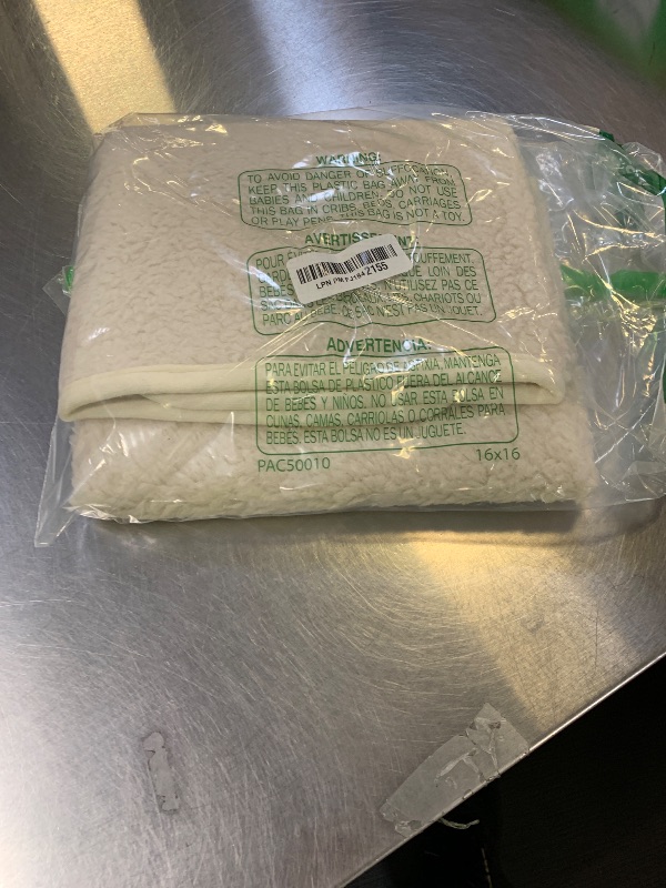 Photo 1 of 1 COVER MDSASFD Sherpa Fleece Sofa Cover, Super Soft Funny Fuzzy Sofa Couch Covers, Warm Plush, Non-Slip Sectional Sofa Slipcover Furniture Protector for Kids, Pets(Beige White, 28"x 28")