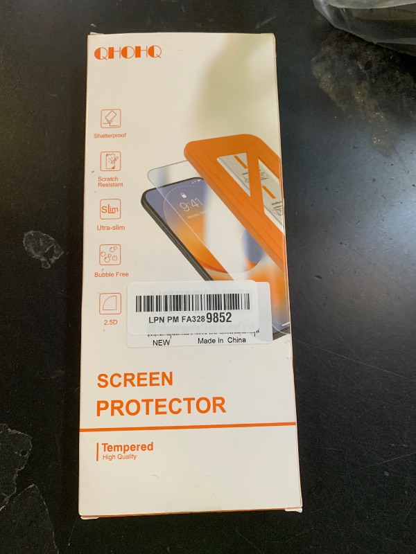 Photo 1 of [1-Second Auto-Install] QHOHQ 3 Pack Privacy Screen Protector for iPhone Air+3 Pack Camera Lens Protector,25° Anti Spy Tempered Glass for iPhone 17 Air,[12FT Military Grade Shatterproof],Case Friendly