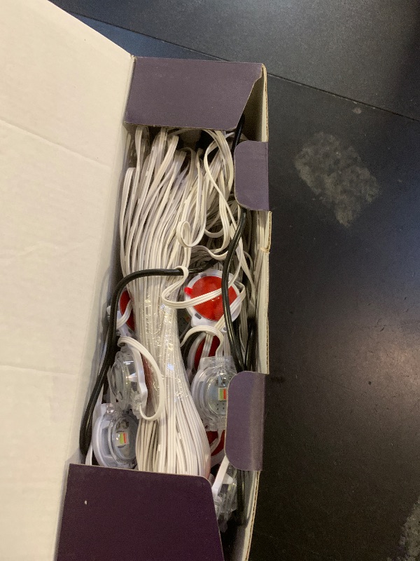 Photo 1 of 100FT Permanent Outdoor Lights for House, 2025 RGB LED Waterproof Christmas Lights Outdoor with Smart APP Remote Control, Outside Eaves Lighting House Decor for Holiday, Halloween, Roof, Party, Daily