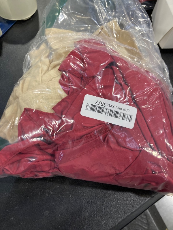 Photo 1 of 3 Pcs Men's Pirate Shirt Medieval Renaissance Shirt Pirate Bandana for Halloween Cosplay L