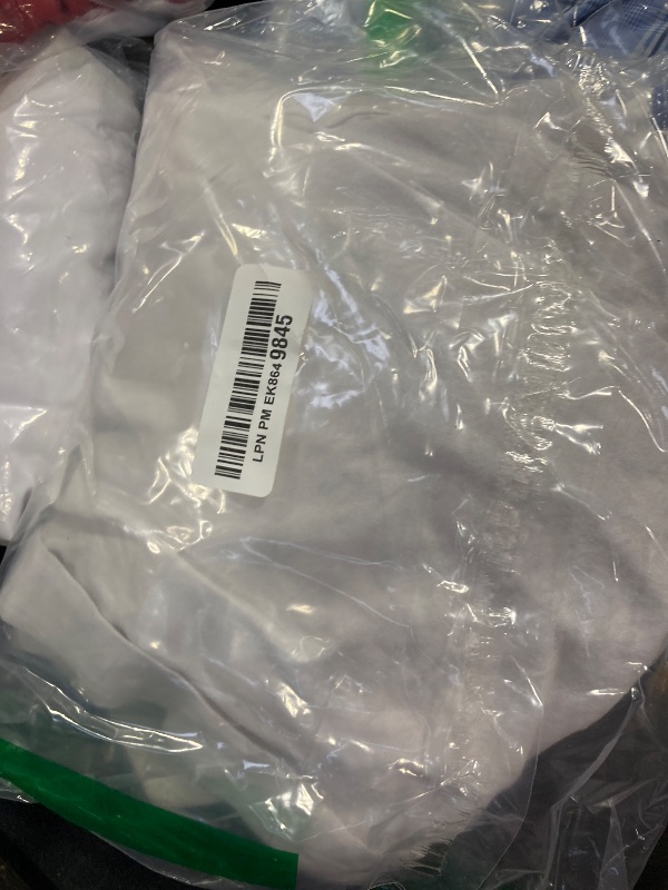 Photo 1 of Amazon Essentials Men's Slim-Fit Long-Sleeve Poplin Shirt, White, Medium