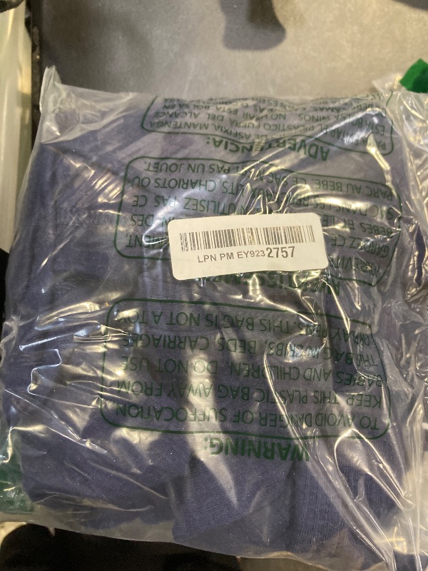 Photo 1 of Amazon Essentials Women's Lightweight Waffle Mid-Length Bathrobe (Available in Plus Size), Navy, Medium