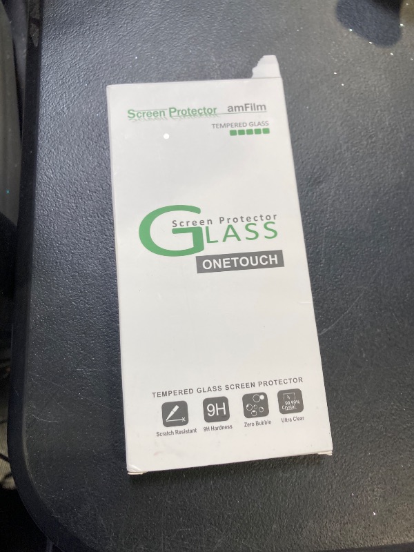 Photo 1 of amFilm Auto-alignment OneTouch for Samsung Galaxy S25+ Plus 6.7'' Screen Protector + Camera Lens Protector, Tempered Glass, 30 seconds Installation, Bubble Free, Case Friendly, Anti-Scratch [2+2 Pack]