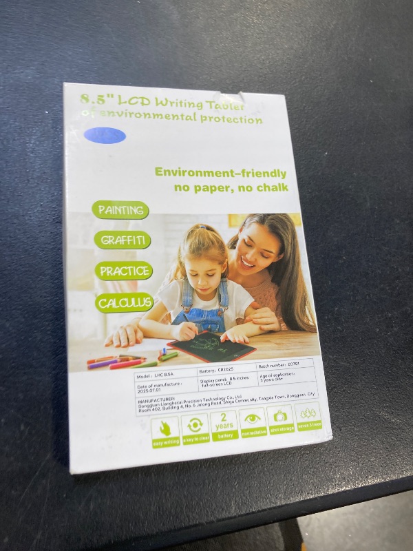 Photo 1 of [2 Pack] Genialba LCD Writing Tablet 8.5-Inch Colorful Doodle Board, Toddler Learning Educational Toys Gifts for 3-8 Years Old Girls and Boys, Electronic Drawing Pad for Kids (Pink&Blue)