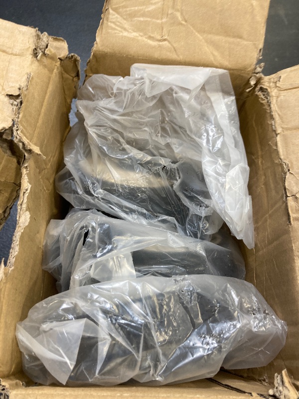 Photo 1 of 5 Inch Heavy Duty Casters, 2600lbs Capacity (Set of 4) - Industrial Swivel Caster Wheels with Brakes for Workbenches, Carts & Furniture - Floor Protecting & Quiet Roll