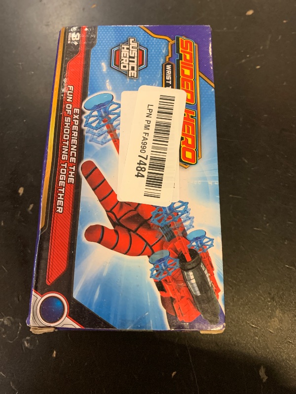 Photo 1 of *INCOMPLETE** Xohny Spider Web Shooters with Gloves, Superheroes Wrist Launcher Toy, Funny Children Educational Toys, Party Cosplay Gift for Kids