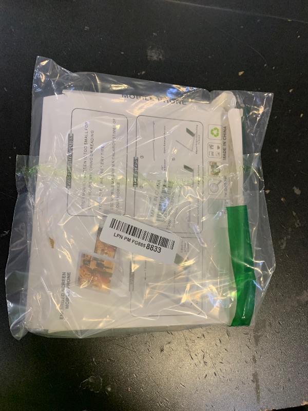 Photo 1 of 12-Inch HD Screen Magnifier, Foldable Phone Screen Enlarger for Movies, Videos, Gaming, Portable Phone Stand Amplifier (White)