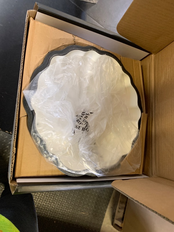 Photo 1 of Pumpkin Enameled Cast Iron Dutch Oven with Lid, 4.5 QT Dual Handles and Heavy Duty Pot, Oven Safe up to 500°F for Bread Baking, Braising, Cooking and Family Gifts, Cyan