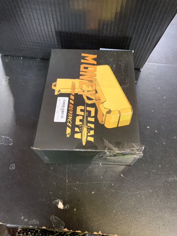 Photo 1 of Money  Shooter – RUVINCE Gold Money Gun for Movies That Look Real, Prop Gun Make it Rain, Handheld Cash Gun for Game Movies Party