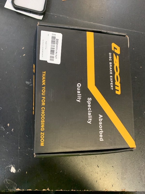 Photo 1 of JFOYH zoom HB876 4-Piston Pre-Bled Hydraulic Disc Brake Set for Mountain Bike, Bike Disc Brake Kit with 160mm Rotors, Front and Rear Levers(PM Adapter Included) - Left-Front&Right-Rear